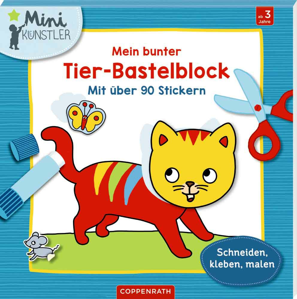 118-64193 Mein bunter Tier-Bastelblock (