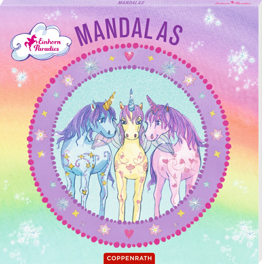 118-64281 Mandalas Einhorn-Paradies     
