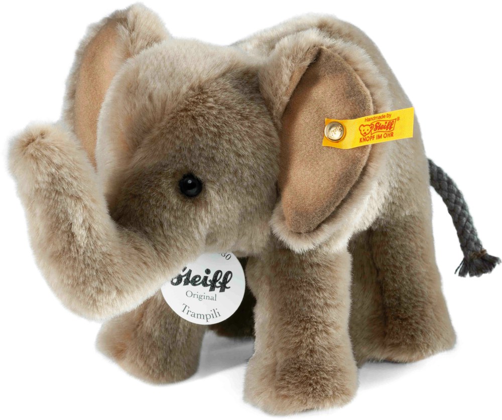 120-064487 Trampili Elefant, grau, stehen