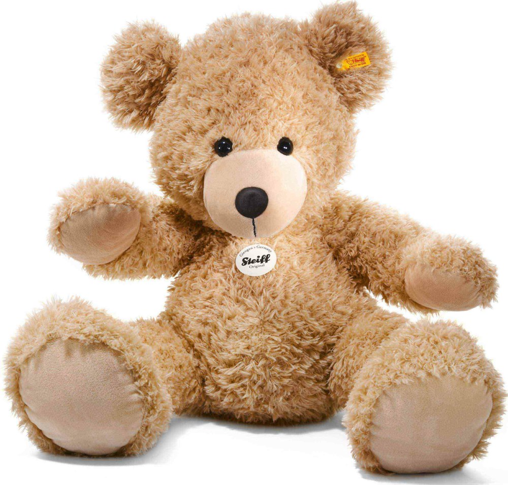 120-111389 Teddybär Fynn - beige 80cm Ste