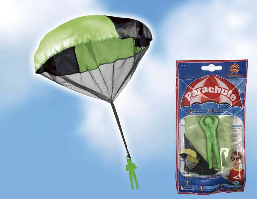 Günther 1171-46 cm Parachute Wurfspiel 46 cm Fallschirmspringer Spiel NEU 
