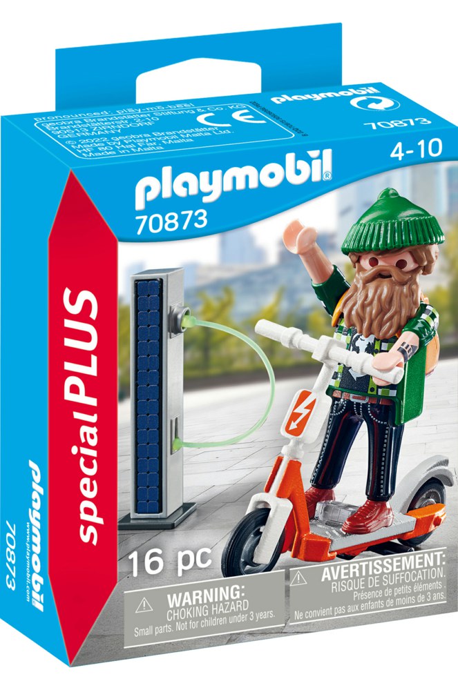 140-70873 Hipster mit E-Roller PLAYMOBIL