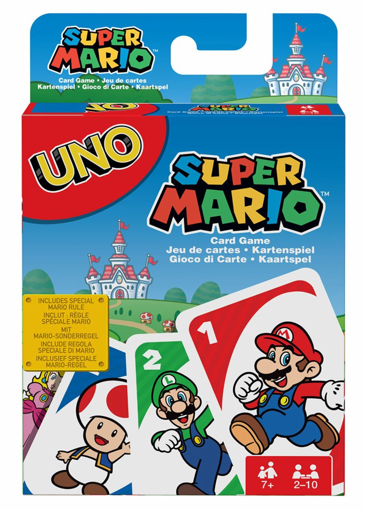 145-DRD000 UNO Super Mario Mattel Games, 