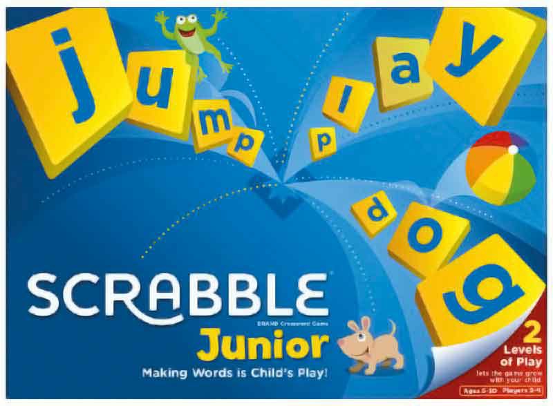 145-Y96700 Scrabble Junior Mattel Games, 