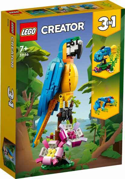 150-31136 Exotischer Papagei LEGO Creato