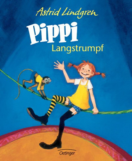 158-41614 Pippi Langstrumpf farbig Pippi