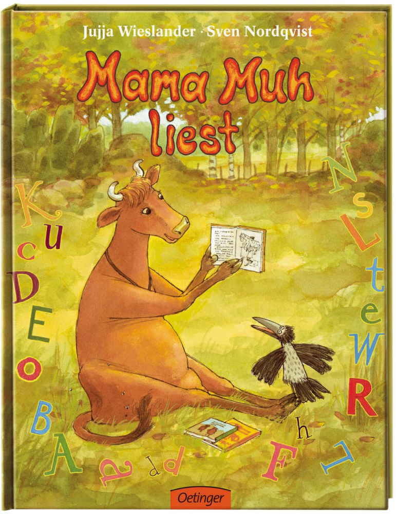 158-73363 Mama Muh liest Kinderbuch  