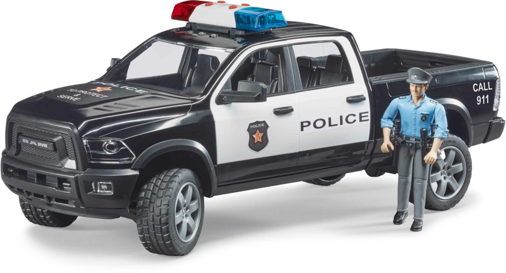 200-02505 RAM 2500 Polizei Pickup mit Po