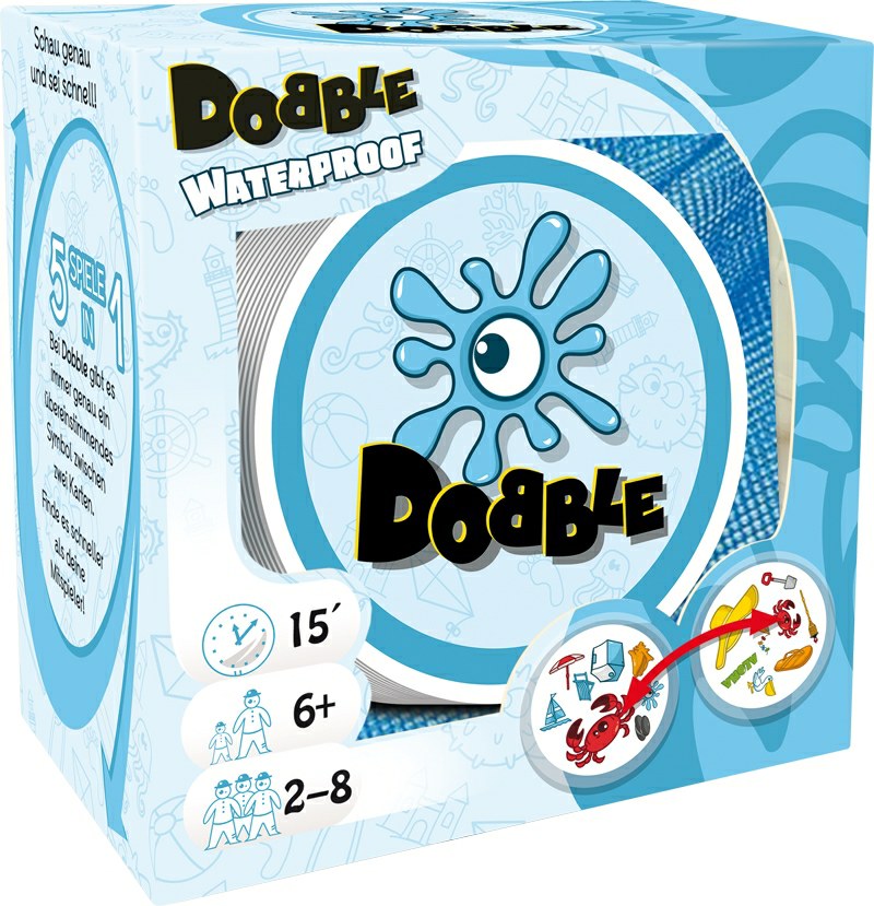 212-ASMD0034 Dobble Waterproof Kinderspiel,