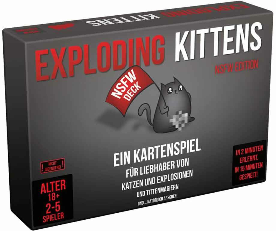 212-EXKD0012 Exploding Kittens: NSFW Editio