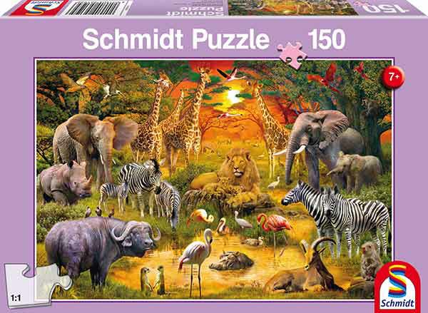 223-56195 Tiere in Afrika Schmidt Spiele