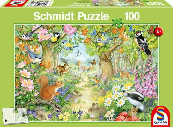 223-56370 Tiere im Wald Schmidt Puzzle, 