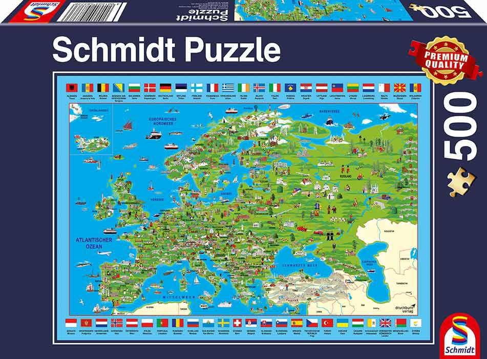 223-58373 Europa entdecken Schmidt Spiel