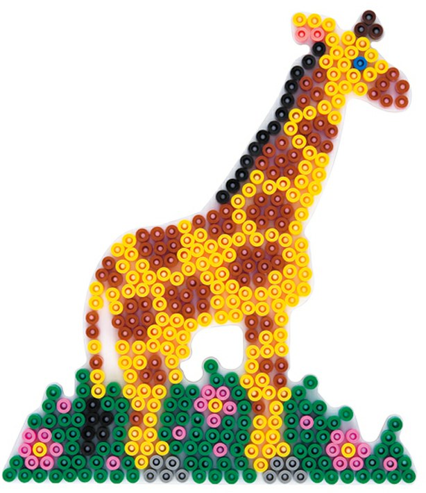 250-292 Bügelperlen Stiftplatten Giraf