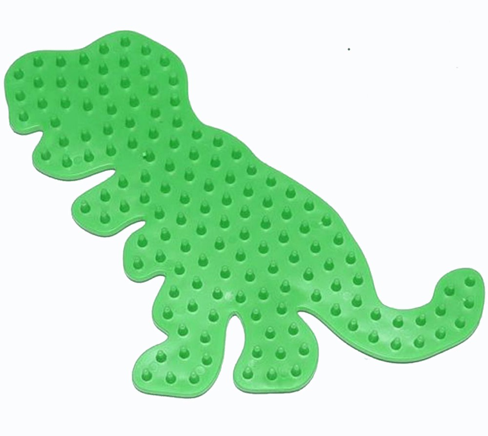250-32242 Stiftplatte Dinosaurier, grün 