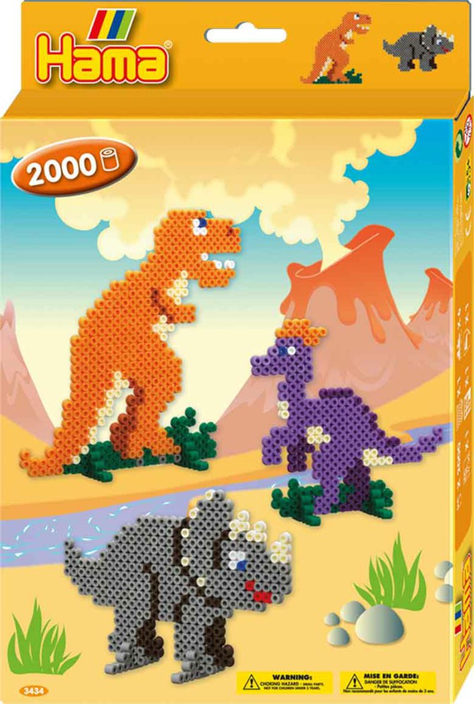 250-3434 HAMA kl. Geschenkp. Dino Welt 