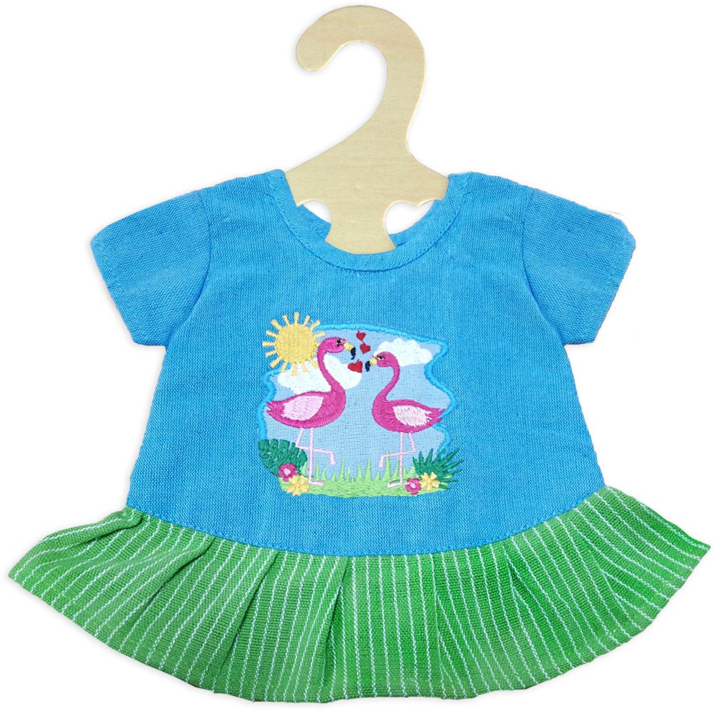 255-2810 Fair Trade Kleid Flamingo Gr.3