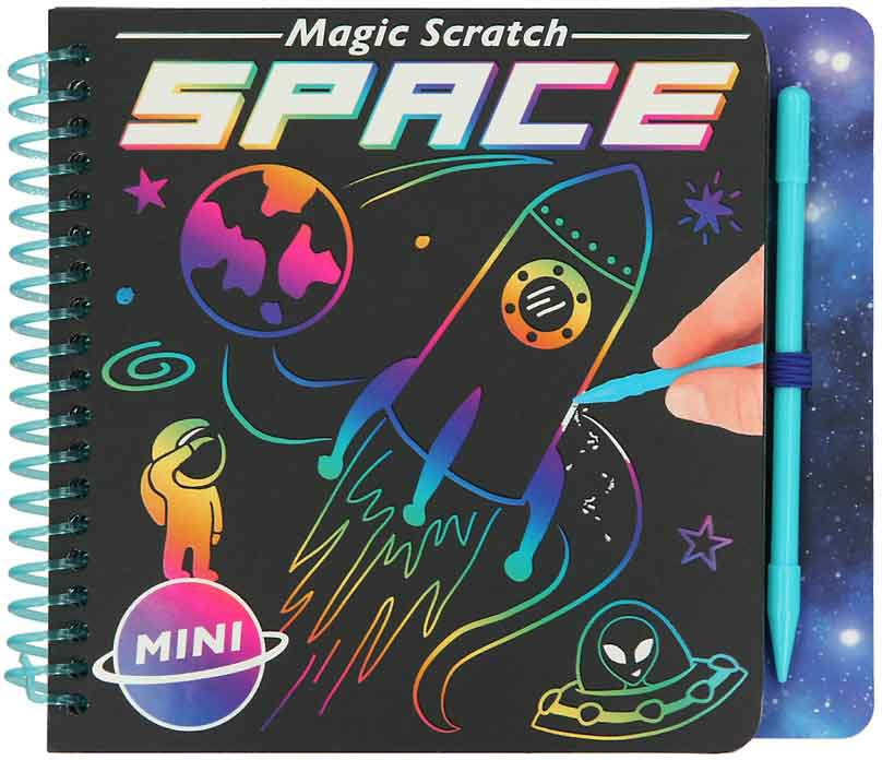 262-0011404 Mini Magic Srcatch Book Space 