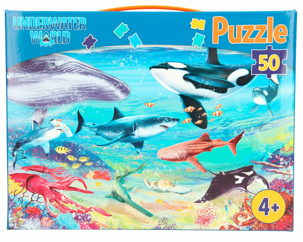 262-0011409 Dino World Puzzle 50 Teile UND