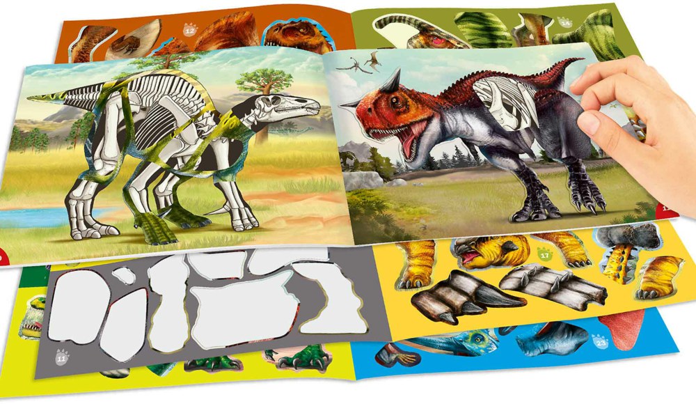 262-0011934 Dino World Sticker Fun Depesch
