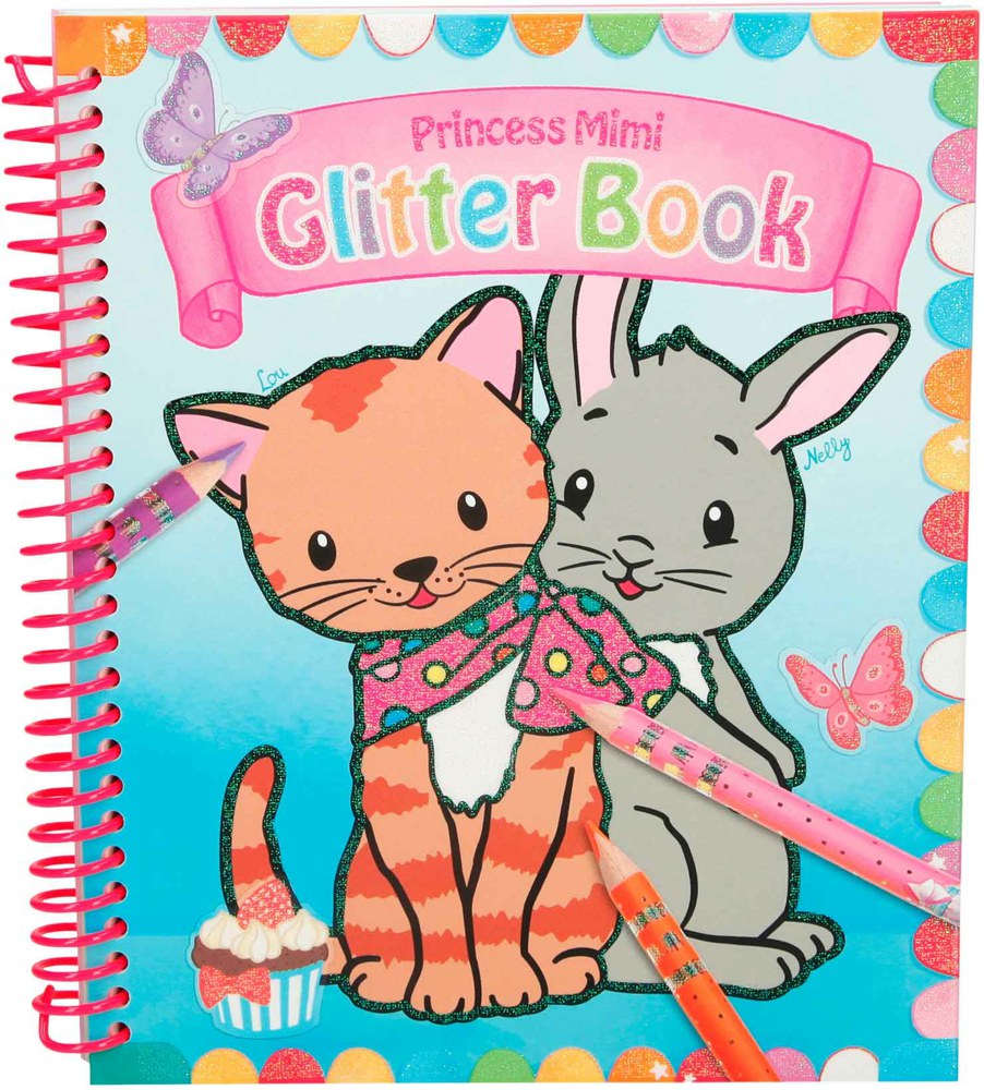 262-008982 Princess Mimi Glitter Book Mal