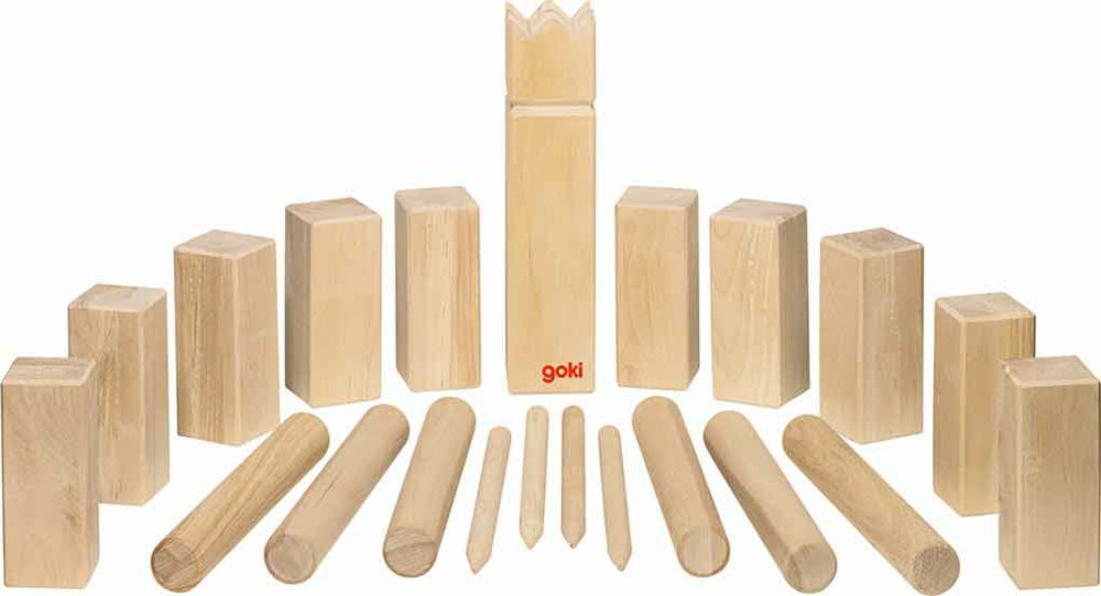 266-15166 Wikingerspiel Kubb Spiel 30 cm