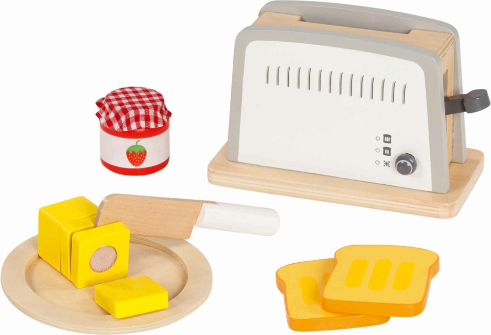 266-51507 Toaster 18 x 9 x 12 cm, Holz, 