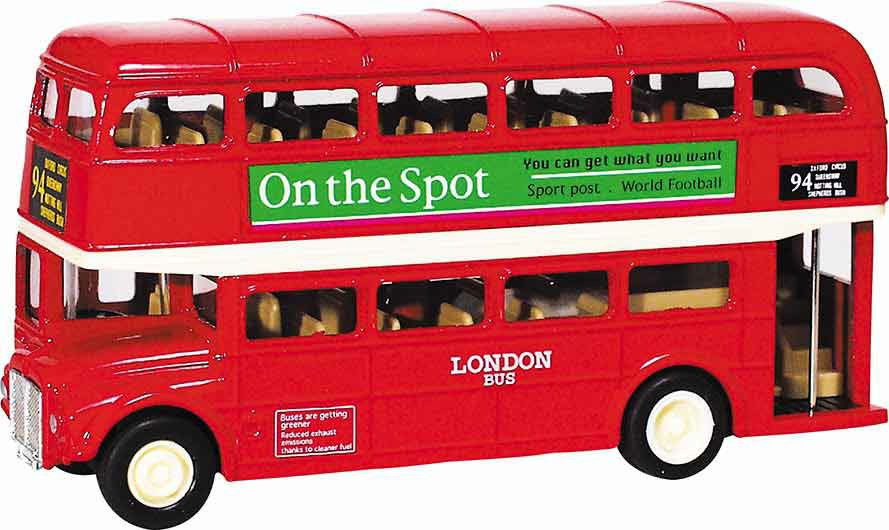 266-PF993 London Bus Goki, für Kinder ab