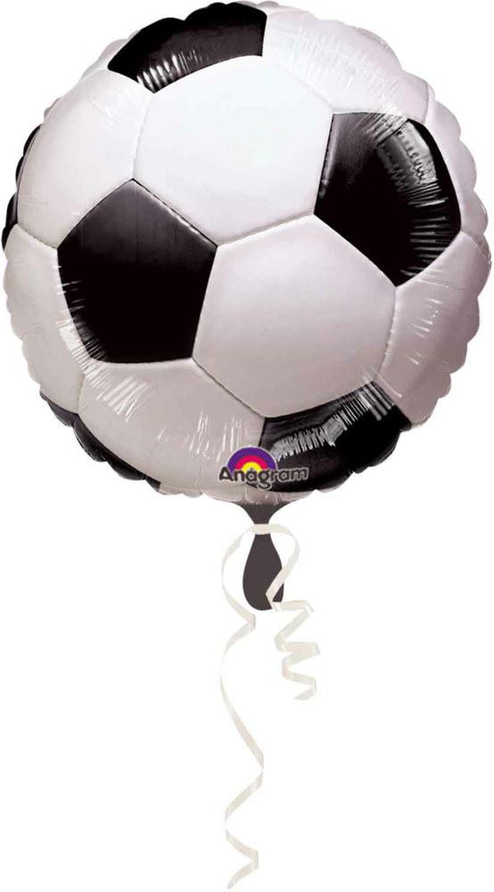 270-11704001 Gefüllter Folienballon Fußball