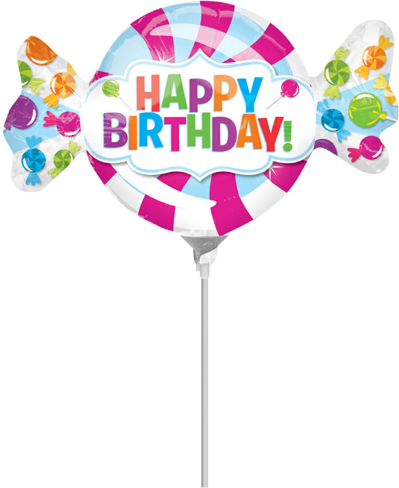 270-32622023 Mini Folienballon Happy Birthd