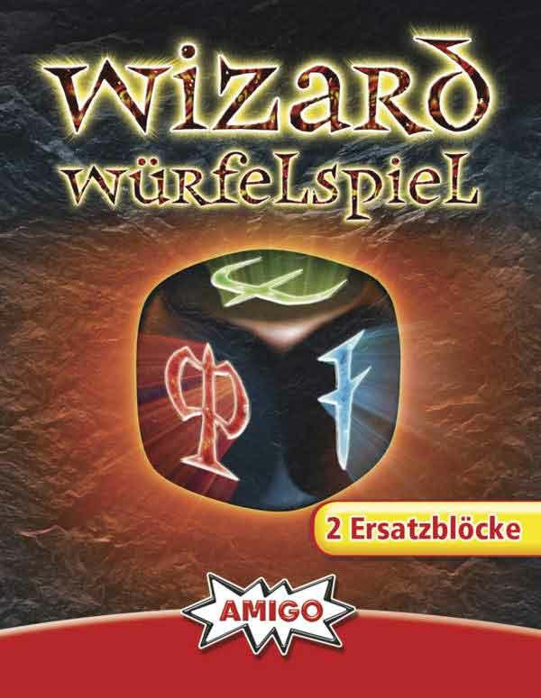 307-01958 Wizard Würfelspiel Ersatzblöc 