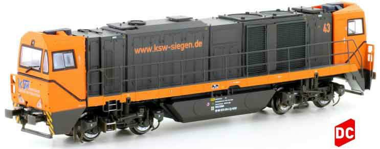 312-58906 Diesellokomotive G2000 BB asym