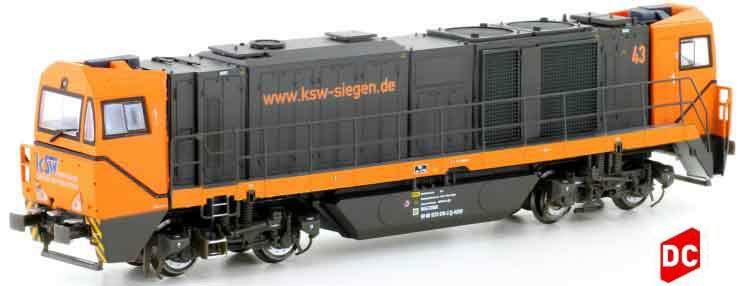 312-58907 Diesellokomotive G2000 BB asym