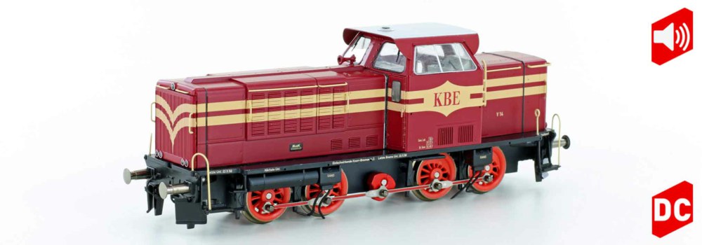 312-HE10021543 Diesellokomotive MaK 650D KBE 