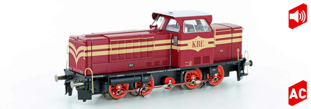 312-HE10021544 Diesellokomotive MaK 650D KBE 