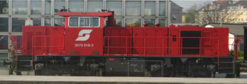 312-JC20720 Diesellokomotive BR 2070.018 m