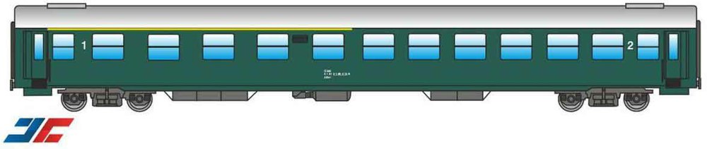 312-JC90000 UIC-X Reisezugwagen 1./2. Klas