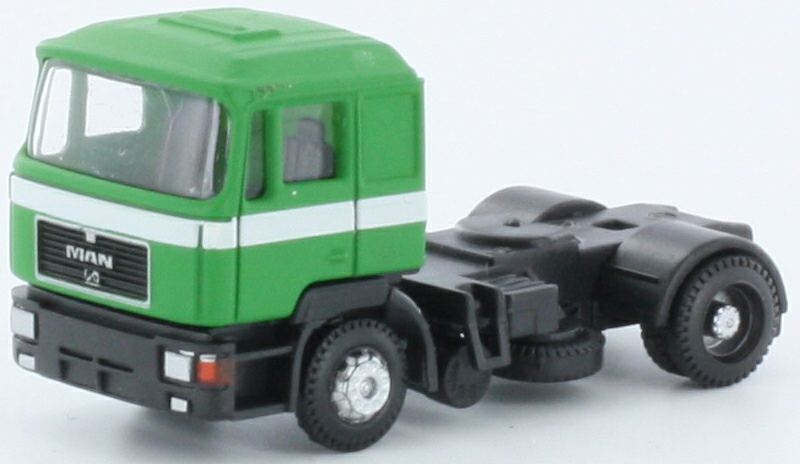 312-LC40521 MAN F90 Zugmaschine, grün Mini