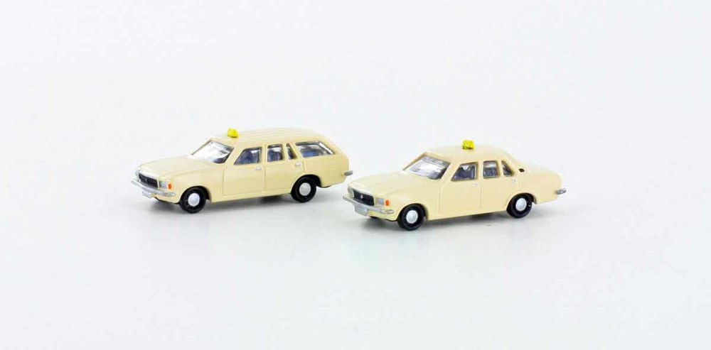 312-LC4509 Opel Record D Taxi 2er Set Lem