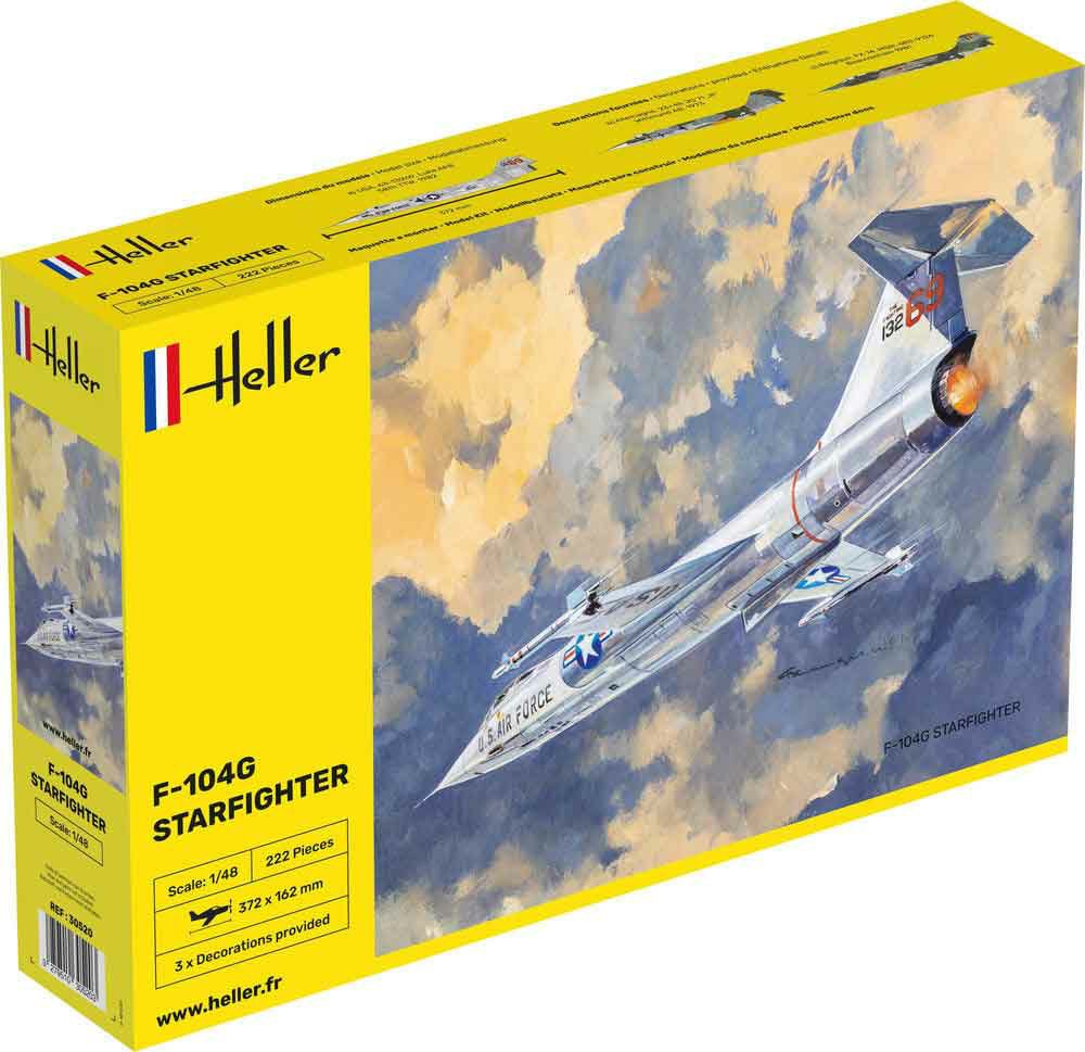 313-1010305200 F-104G Starfighter  Heller Mod