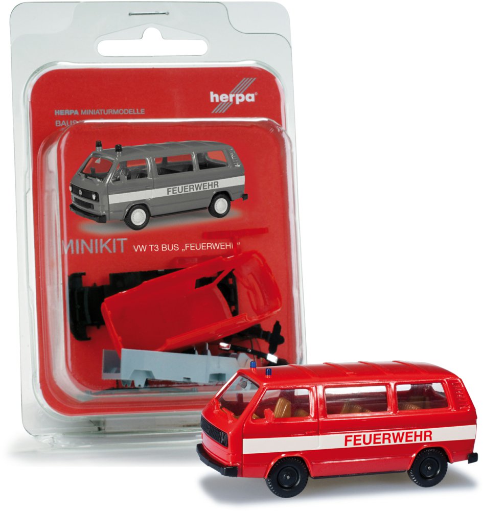 317-012591 Herpa MiniKit: VW T3 Bus Feu 
