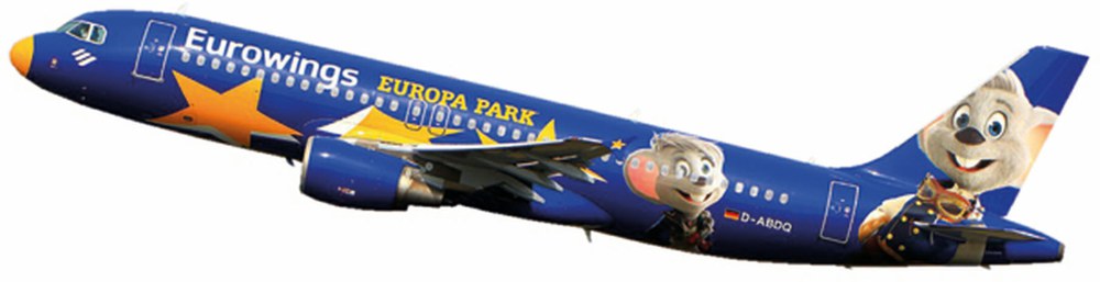 317-611695 Eurowings Airbus A320 Europa 