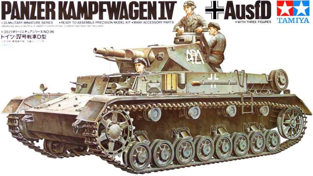 318-300035096 1:35 WWII Deutscher Kampfpanze