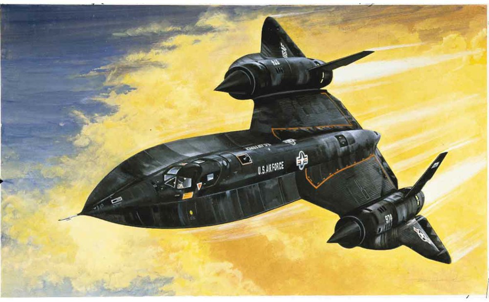 318-510000145 SR-71 Blackbird Italeri Modell
