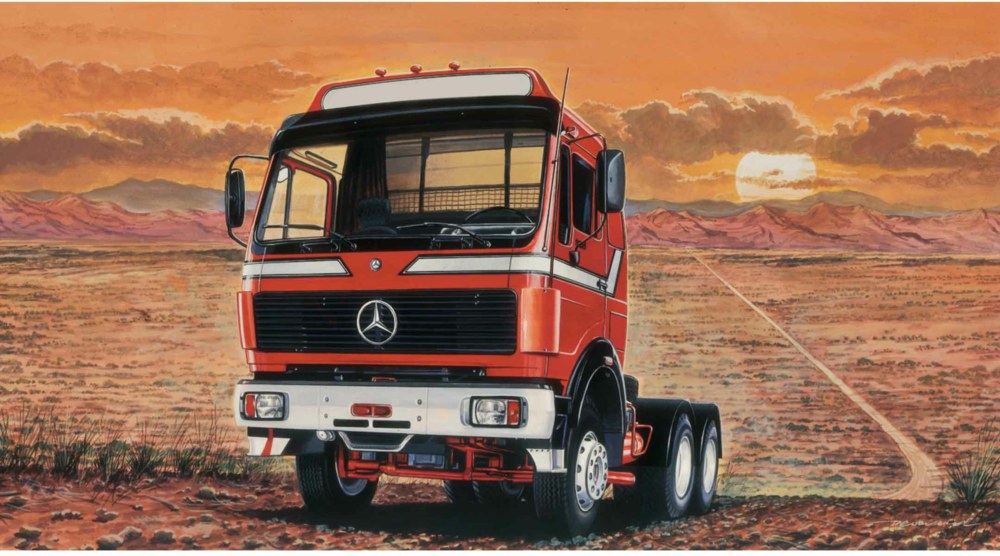 318-510003943 Mercedes-Benz 2238 6x4 Italeri