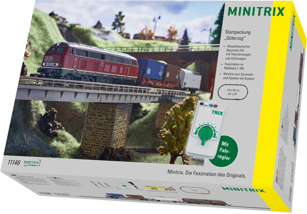 319-T11146 Startset Güterzug MiniTrix Mod
