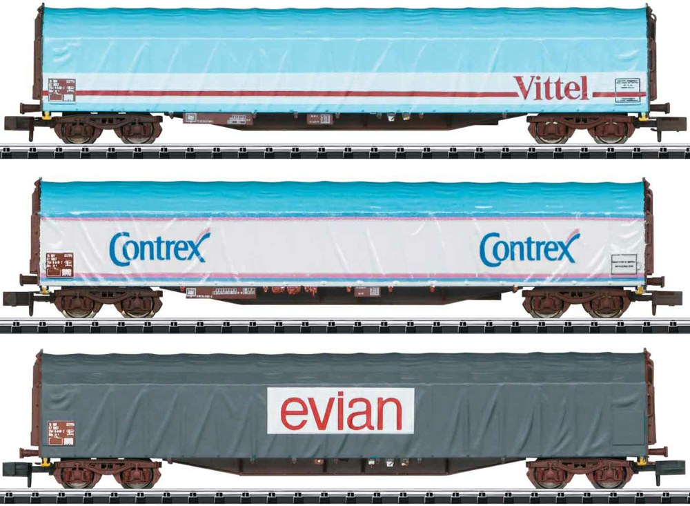 319-T15375 Güterwagen-Set Rils SNCF MiniT