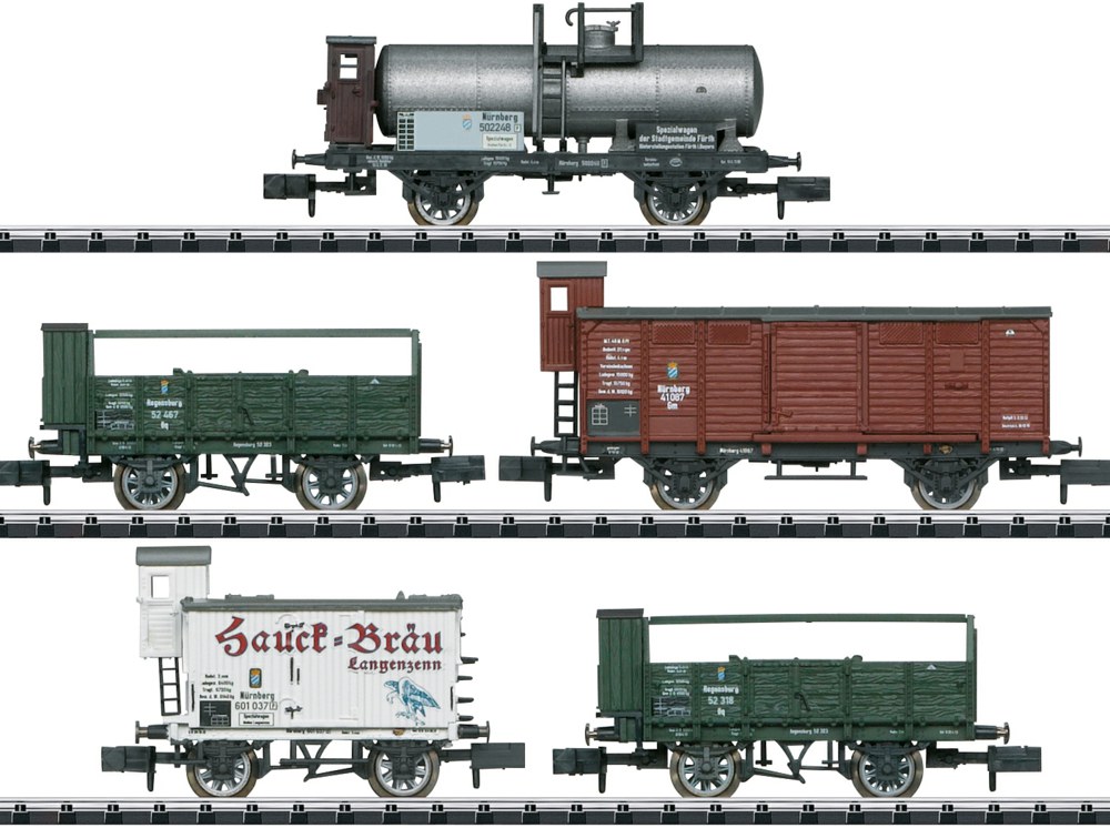 319-T15715 Güterwagen-Set 150 Jahre Vizin