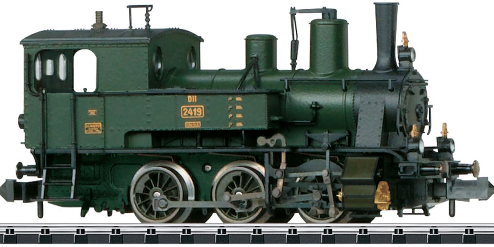 319-T16331 Dampflokomotive DII	 MiniTrix 