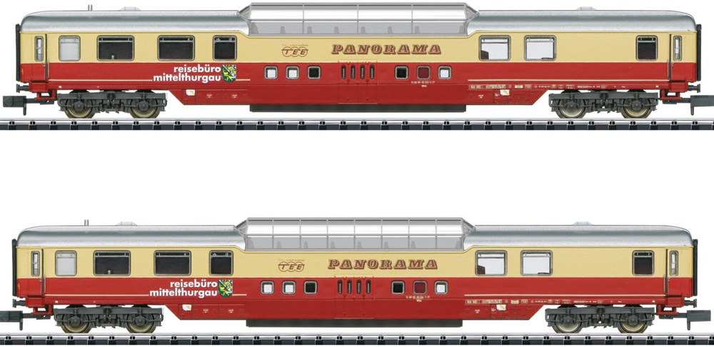 319-T18712 Panoramawagen-Set Sonder-TEE p